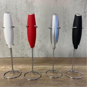 Mousseur à lait portatif WMT92 en gros, mini fouet mélangeur à piles pour boissons - Product Image 3