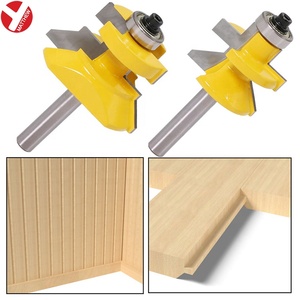 8 ด้ามจับขอบกรอบ Tenon เครื่องตัดเกรดสูงขอบกรอบ Tenon ทังสเตนเหล็ก<span class=keywords><strong>ไม้</strong></span> Router บิต - Product Image 2