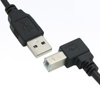 Cable de Extensión USB 2.0 de Alta Calidad de 1M, Cobre Estañado, Revestimiento de PVC, Cable de Extensión Duradero para Impresora, Escáner, Computadora, Cargador de Auto