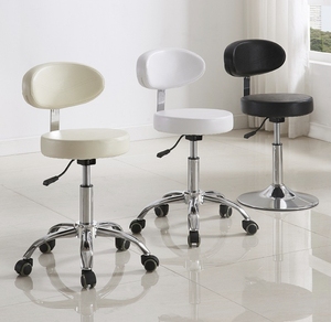 Fauteuil de technicien esthétique dentaire avec réglage en hauteur et fonctions pivotantes pour salons de manucure et de coiffure - Product Image 4