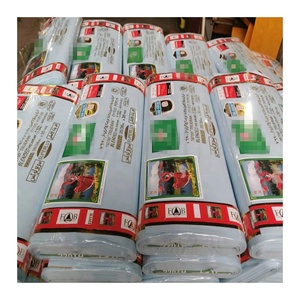 Tissu en popeline blanche T/C 90/10 45x45 110x76 186T pour doublure de chemise fournisseur chinois double emballage plié pour le marché africain - Product Image 6
