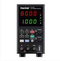 Alimentation électrique régulée CC réglable Hantek HDP180V8S 180W 80V 8A, source de tension numérique à affichage LED pour laboratoire