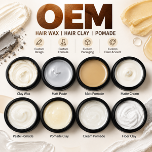 Arcilla para Cabello de Hombre con Fórmula Personalizada, Efecto Mate, Fijación Fuerte, Texturizante, con Fragancia, Empaque con Logotipo, Suministro de Fábrica, Suministro para Barberías y Salones de Belleza - Product Image 1