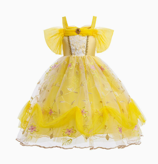 Robe jaune uniquement