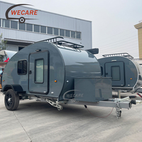 WECARE Remorques de voyage en forme de goutte d'eau pour camion, caravanes tout-terrain, camping-cars, conformes aux normes australiennes