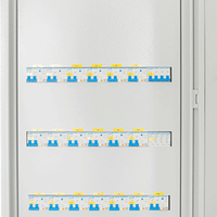 Meygo Boîtier de panneau de distribution triphasé en acier inoxydable 500*700*20 Équipement de distribution d'énergie pour armoire de serveur