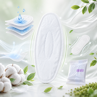 Serviettes hygiéniques jetables ultra-fines respirantes en coton OEM/ODM à surface sèche