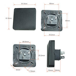 <span class=keywords><strong>Prise</strong></span> de courant 20Amp NEMA 5-20R avec couvercle résistant aux intempéries pour <span class=keywords><strong>camping</strong></span>-car en plein air - Product Image 4