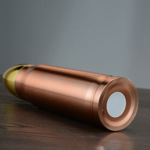 Botella de Agua con Forma de Bala de Acero Inoxidable 304 con Logotipo Personalizado, 17 oz 500 ml, Taza de Café de Doble Pared con Aislamiento al Vacío, Termo - Product Image 5