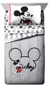 Siêu Mềm Phai Chống Phai 4-Mảnh Mền Bộ Đồ Giường Bộ Mickey Chuột In Sợi Nhỏ Trẻ Em Giường Duy Nhất Thiết Lập - Product Image 2