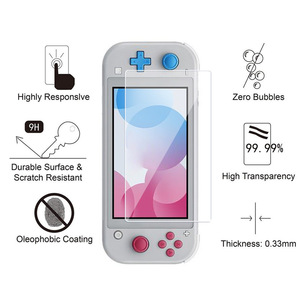 ฟิล์มกระจกนิรภัย Glass Pro Premium สำหรับ Nintendo Switch Lite ป้องกันรอยขีดข่วน - Product Image 4