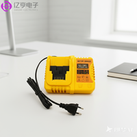 Chargeur de batterie lithium-ion 12V/20V, compatible avec les batteries d'outils électriques sans fil 20V, chargeur de remplacement