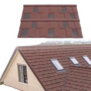 Bardeaux de <span class=keywords><strong>toiture</strong></span> enduits de pierre résistants au feu <span class=keywords><strong>ardoise</strong></span> tôle tuiles <span class=keywords><strong>prix</strong></span> couleur noire tache rouge - Product Image 5