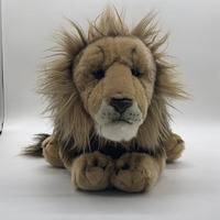 Jouets en peluche personnalisés OEM/ODM - Poupées lion géantes réalistes, animaux en peluche artistiques, certifiés CE/CPC, coton PP lavé, MOQ