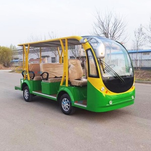 Autobuses Eléctricos de 6 Filas, Homologados para Circular por la Calle, Color Personalizado, Carritos de Golf, Autobús Turístico para Resorts - Product Image 3