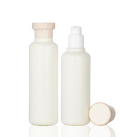 Approvisionnement d'usine Bouteilles de Toner Essence Ensemble de soins de la peau Emballage Vide Clair Presse Pompe Lotion Bouteilles 50g Crème Conteneur Pot Verre