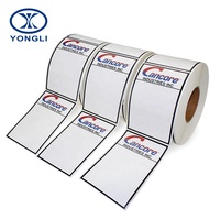 Autocollant personnalisé de haute qualité pour impression en gros, avec logo de marque, autocollant adhésif