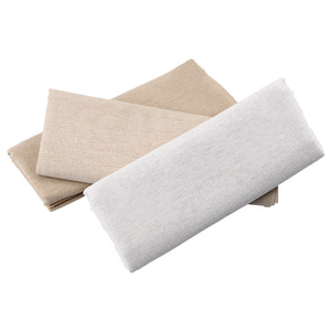 Organisches 100% Leinen Gewebtes Garn-gefärbtes Einfarbiges Schweres 370 GSM 135 CM Breites HDPE-laminiertes Polsterstoff für Vorhänge und Sofas - Product Image 3