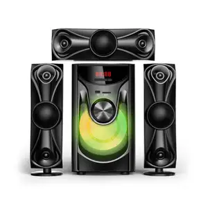 Home Theater System 3.1 Dj Bass Speaker Subwoofers Hi Fi Music Subwoofer And Surround Sound Technic Portable With Fm Radio
