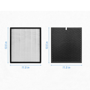 1 bộ lọc thay thế tương thích với levoit LV-PUR131 Ture HEPA và bộ lọc than hoạt tính 1 bộ lọc + 1 tấm Carbon - Product Image 3