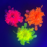 Bracelet fluorescent moderne en plastique pour Halloween, qui brille dans le noir, avec motifs fantôme, citrouille et crâne, pour décoration de fête et cadeaux