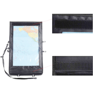 Portador de mapas hermético Bolsa seca transparente Bolsa protectora para acampar Senderismo Documentos Electrónica Estuche de mapa impermeable - Product Image 4