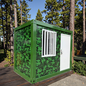 Maisons conteneurs modulaires de luxe YT de 20 et 40 pieds - Conception de petite <span class=keywords><strong>maison</strong></span> de camping préfabriquée détachable, couleur personnalisée 15-30 - Product Image 2