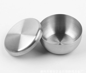 وعاء فاخر من الفولاذ المقاوم للصدأ للحلاقة - Product Image 3