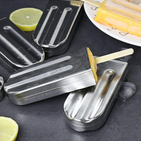 Moule à sucettes glacées en acier inoxydable personnalisé Moule à sucettes glacées DIY