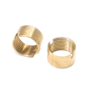 Kit d'écrous filetés moletés en laiton OEM, écrous de renfort métriques femelles M2-M10 pour impression 3D <span class=keywords><strong>et</strong></span> moulage par injection - Product Image 5