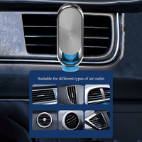 Grossiste Diffuseur d'Arôme de Voiture Portable 3 Vitesses à Nano-Pulvérisation Mini Diffuseur d'Huiles Essentielles de Parfum à Clip de Ventilation