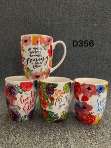 Taza de Café de Porcelana Nueva de 350 ml, Económica, Blanca Personalizada con Logotipo, Apta para Lavavajillas y <span class=keywords><strong>Microondas</strong></span>, con Cuchara, para Regalo Promocional de Marca - Product Image 3