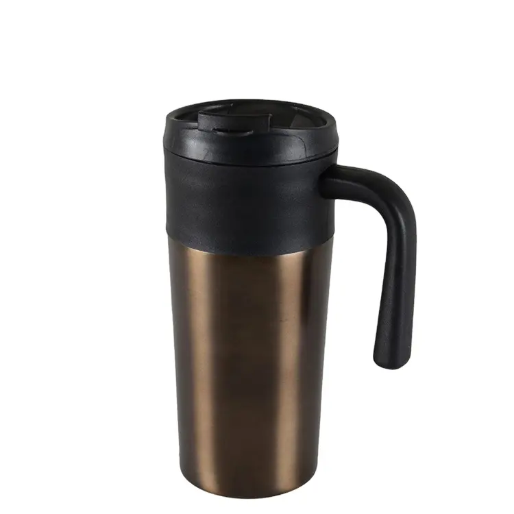 Tazza 450Ml Cốc Nhiệt Đồ Uống Nóng Ấm Cà Phê Trà Du Lịch Flask Cup Vít Trên Nắp Cốc Cà Phê Để Thăng Hoa