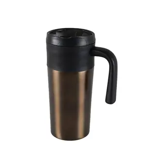 Tazza-taza térmica de 450ml, termo para bebidas calientes, café, té, taza de viaje con tapa de tornillo, tazas de café para sublimación