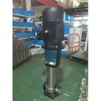 Pompe centrifuge verticale multi-étages en acier inoxydable 304 à haut débit (CDL/CDLF) avec moteur à noyau en cuivre OEM pour bâtiments commerciaux