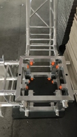 Bloque de Soporte de Aluminio para Estructura de Truss, Caja de Soporte para Iluminación de Eventos, Bloque de Soporte para Truss de DJ, para Sistema de Truss de Techo de Torre