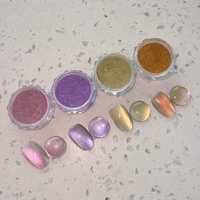 Poudre magnétique multifonctionnelle ajustable pour ongles Water Light Eye