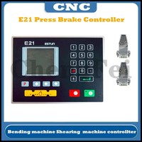 Controlador de máquina dobladora de chapa TEBAK E21 E21S, sistema de control NC compatible con programación individual para accesorios de prensa plegadora
