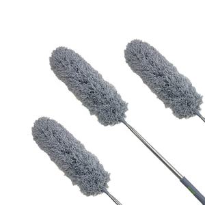 Kit de dépoussiérage en <span class=keywords><strong>microfibre</strong></span>, dépoussiéreurs lavables avec perche <span class=keywords><strong>télescopique</strong></span> pour nettoyer les plafonds, les ventilateurs, les meubles - Product Image 1