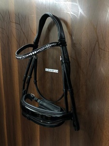 Bride de cheval Western tout usage en cuir indien durable pour l'équitation Logo personnalisé PVC pour l'équitation - Product Image 6