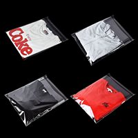 OPP Plastik Transparente Selbstklebende Gewebte Tasche für Kleidung und Accessoires zum Siebdrucken und Verpacken