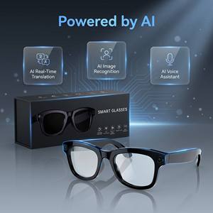 Lunettes intelligentes M01 Pro, photographie 8MP, appels Bluetooth, traduction IA en temps réel, enregistrement vidéo 1080P avec stabilisation EIS - Product Image 6