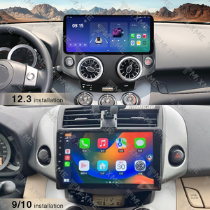 Lecteur DVD de voiture Maisimei 12,3 pouces pour <span class=keywords><strong>Toyota</strong></span> RAV4 2006-2012, lecteur multimédia DSP, Android 10.0, <span class=keywords><strong>CarPlay</strong></span>, <span class=keywords><strong>2</strong></span> Din - Product Image 4