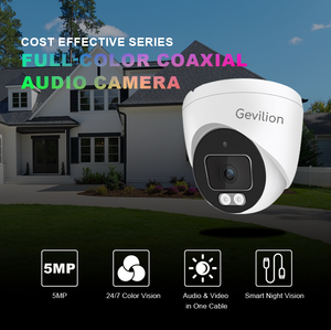 Caméra de surveillance CCTV 2mp 5mp 4k, dôme, surveillance intérieure et extérieure, 4 en 1, caméra analogique filaire de sécurité - Product Image 2