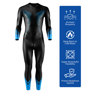 <span class=keywords><strong>Traje</strong></span> de Neopreno Personalizado para Hombre, Impermeable, Antibacterial, Transpirable, para Buceo en <span class=keywords><strong>Aguas</strong></span> <span class=keywords><strong>Abiertas</strong></span>, con Cierre Trasero - Product Image 2