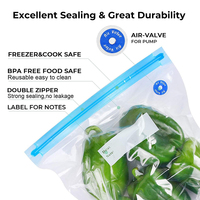 Sacs sous vide modernes, mini, multi-tailles, durables, sans BPA, pour la conservation des aliments, de qualité supérieure, lisses, pour la cuisson sous vide, la viande congelée, gaufrés