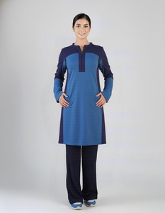 Ensemble de sweat-shirts décontractés respirants pour femmes musulmanes, en coton, style sportif, prix d'usine, qualité constante, vente en gros - Product Image 2