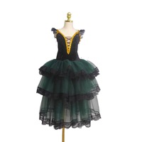 Robe de ballet longue pour filles Yk634, tutu romantique Giselle, costumes de scène, femmes, enfants, adultes, costume de danse de ballerine