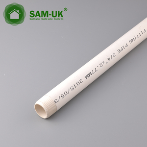 Production et vente de tuyaux en plastique à raccord fileté, diamètre 6 pouces, 20 mm, conduit de drainage d'eau, tuyaux en <span class=keywords><strong>PVC</strong></span>, tuyau de raccordement - Product Image 2