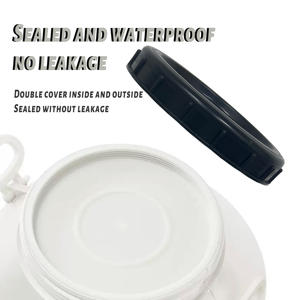 Fût/Baril Rond en Plastique XUDING FL-08 25L 50L avec Couvercle de Sécurité, Durable pour le Stockage et le <span class=keywords><strong>Transport</strong></span>, Idéal pour la Vinification et l'Utilisation Industrielle - Product Image 4